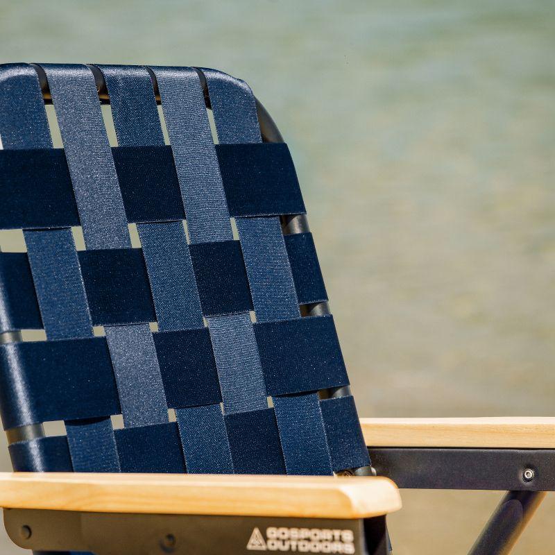 GoSports GoSports Outdoors WOVN Premium Beach & Camping Chair - Folding Backpack Chair for Adults