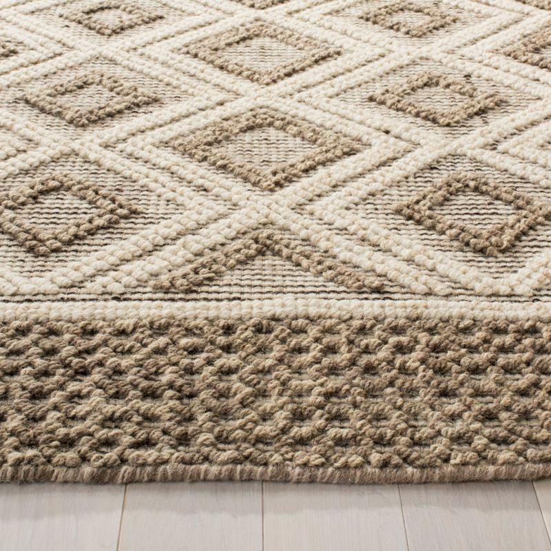 Vermont VRM212 Hand Woven Indoor Runner Rug - Beige/Ivory - 2'3"x12' - Safavieh