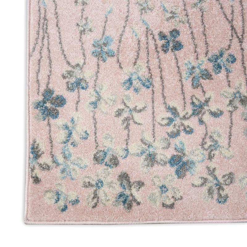 Nourison Tranquil Bohemian Botanical Bloom Area Rug