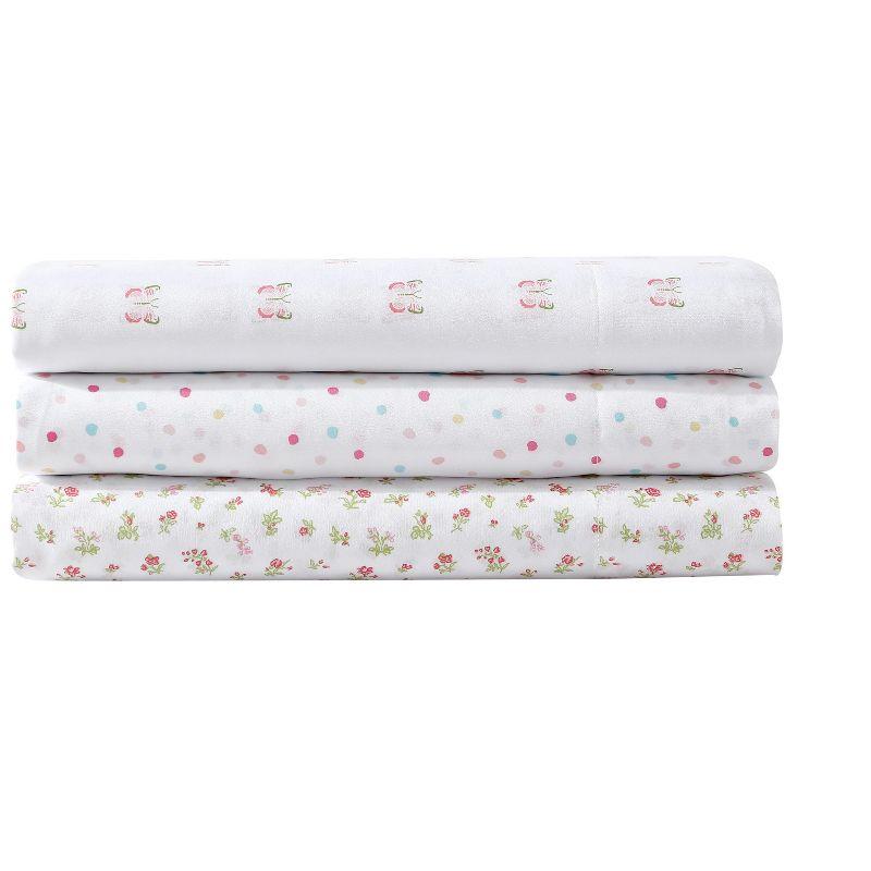 Laura Ashley Laura Ashley Kids Cozy Printed Sheet Sets