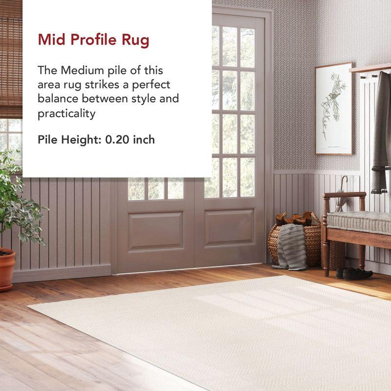 Nuloom Ago Geometric Wool Indoor Area Rug