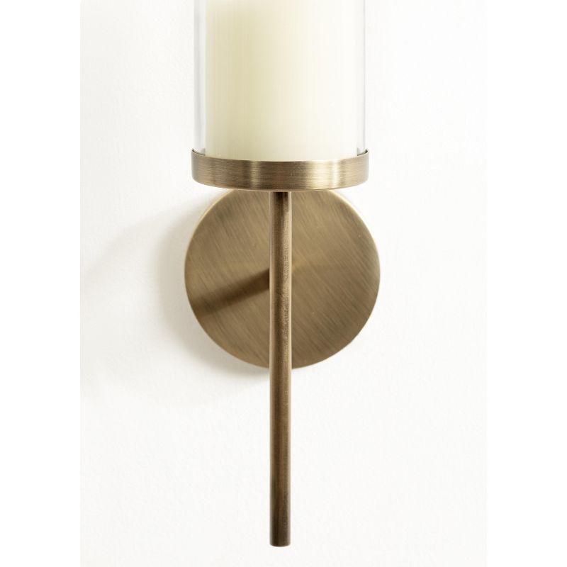 Kate and Laurel Blaise Metal Wall Sconce