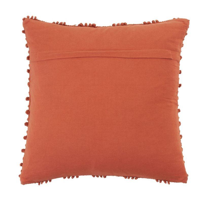 Saro Lifestyle Down-Filled Nubby Design Throw Pillow