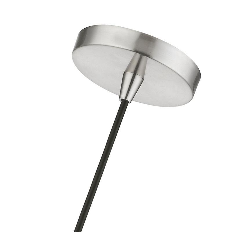 Livex Lighting Downtown 1 - Light Pendant in  Brushed Nickel