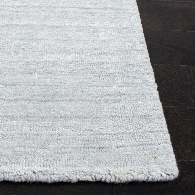 Hollywood Glam Hand-Loomed Beige Viscose 5x8 Area Rug