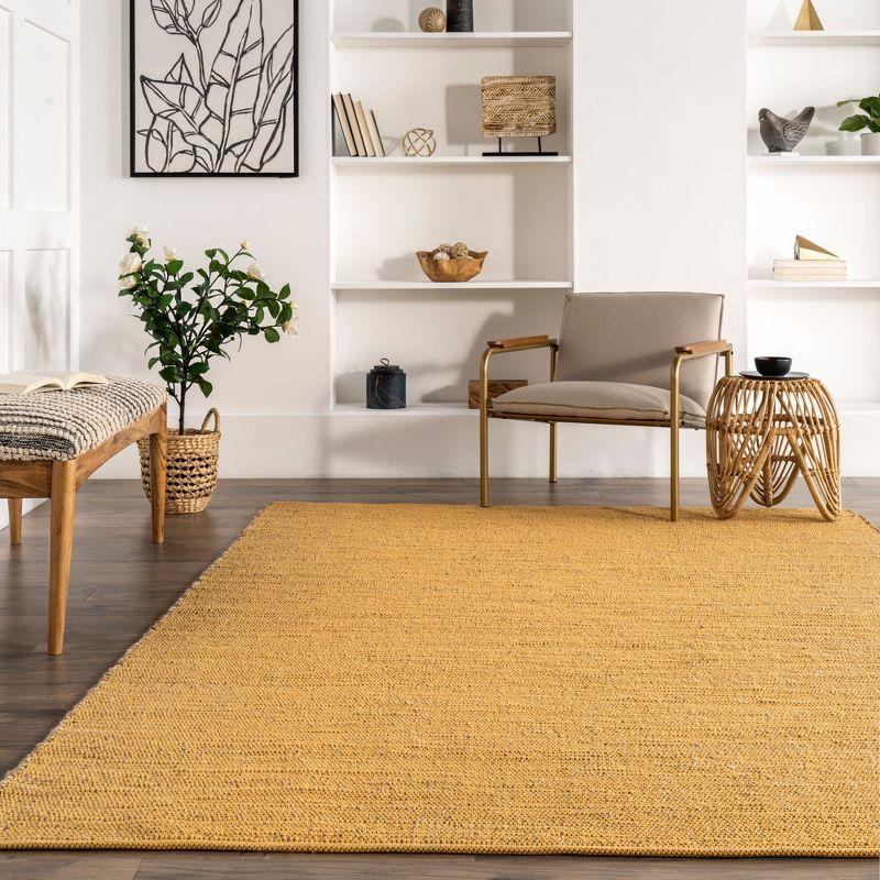 Nuloom Elfriede Farmhouse Jute Blend Indoor Area Rug