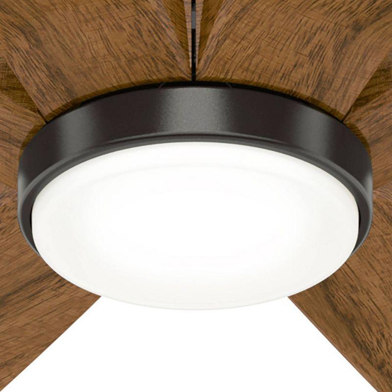 58" Rhinebeck Ceiling Fan with Remote (Includes LED Light Bulb) - Hunter Fan