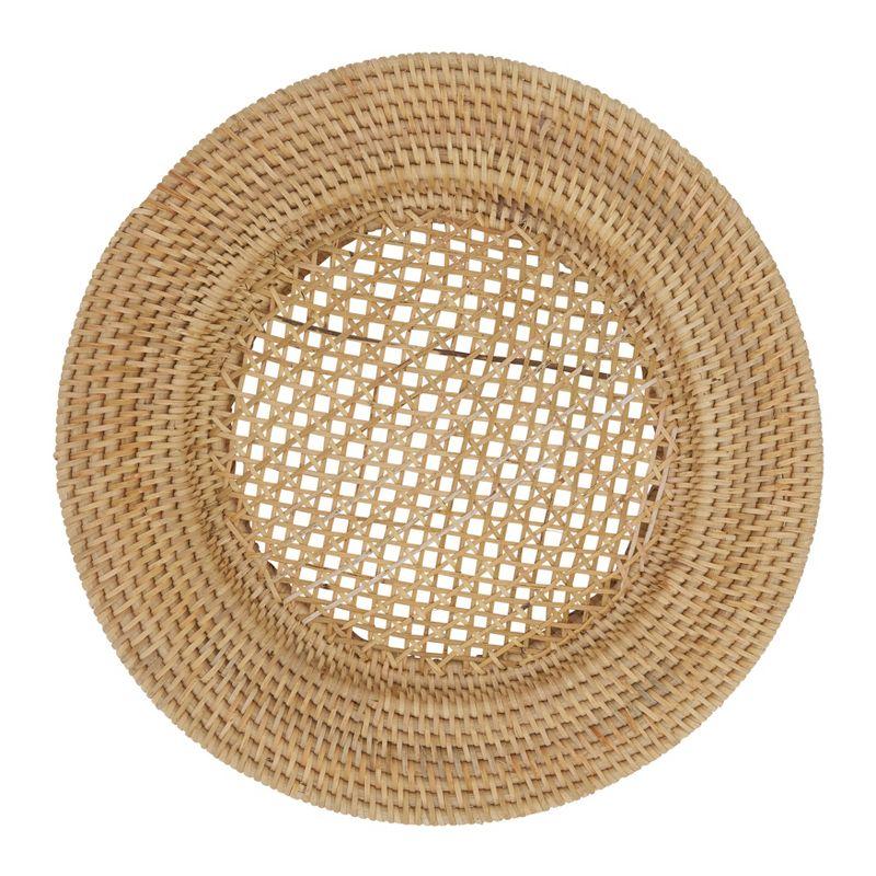 Saro Sousplat Collection Jute Charger (Set of 4)