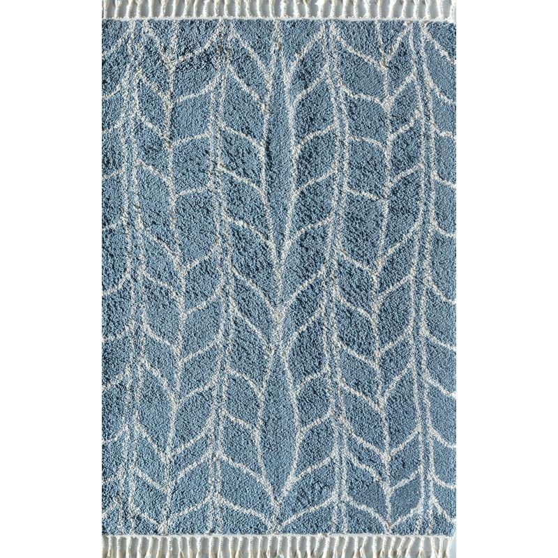 Bennett Geometric Sky Vine Area Rug