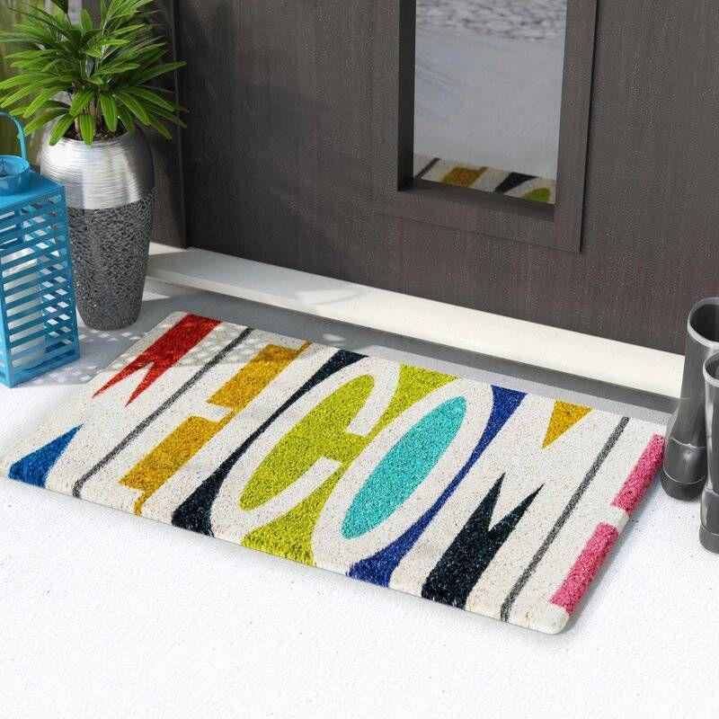 Aloha Non-Slip Outdoor Doormat