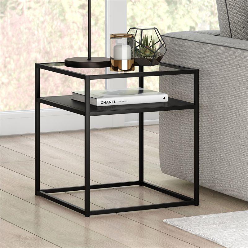 Duran Glass End Table