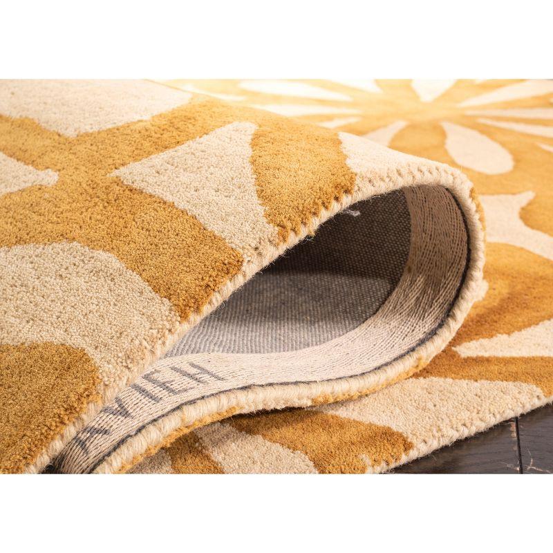 Dip Dye DDY527 Hand Tufted Area Rug - Beige/Gold - 8'x10' - Safavieh.