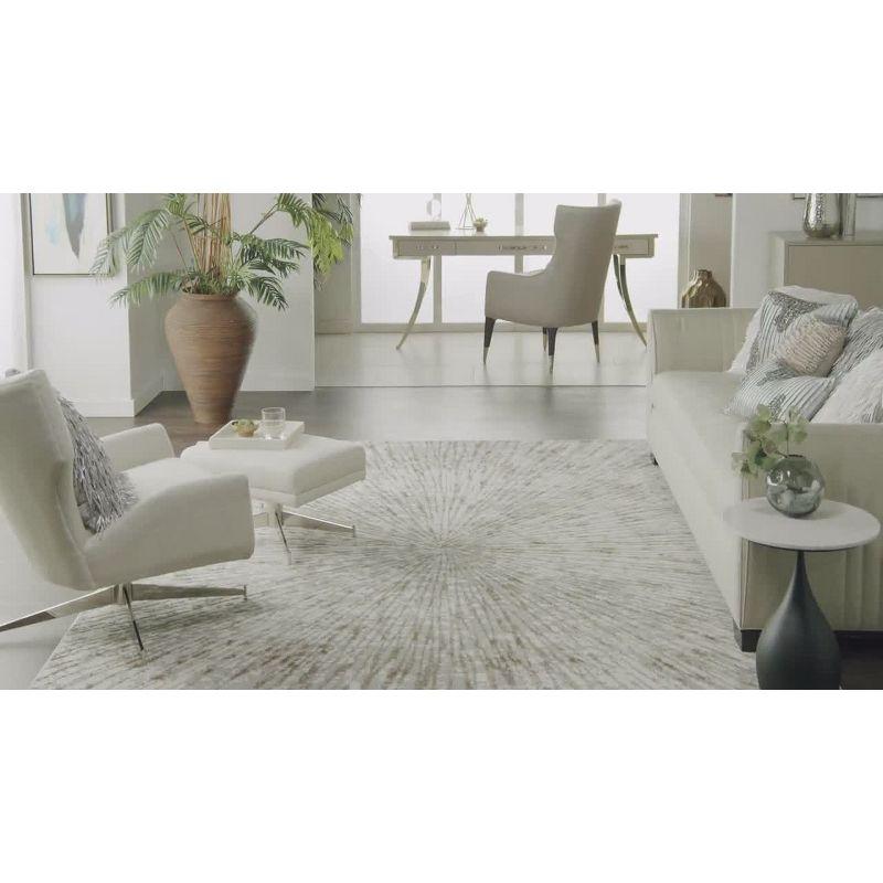 Wrought Studio™ Karlie Abstract Gray Area Rug