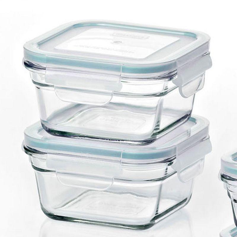 Glasslock Glass Food Storage - Set of 12 Containers and 12 Lids