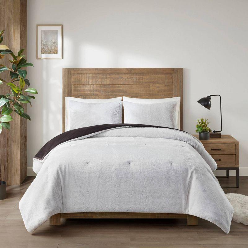 510 Design Sawyer Faux Fur to Mink Down Alternative Comforter Set