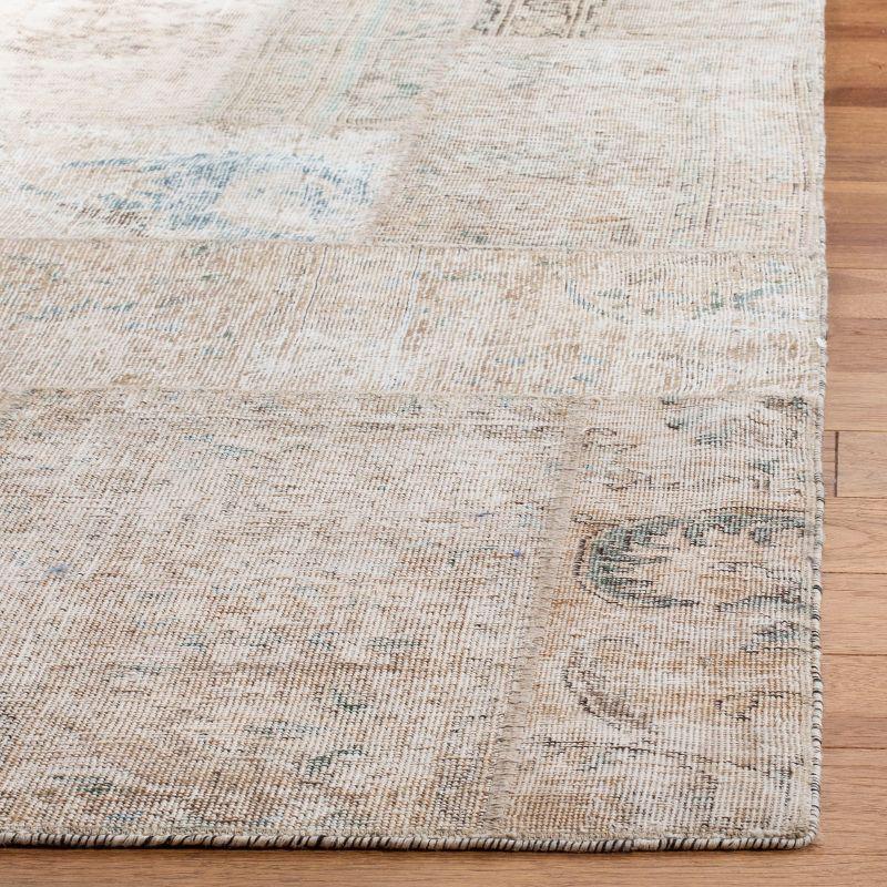 Hand-Knotted Spice Market Wool 8' x 10' Area Rug in Natural