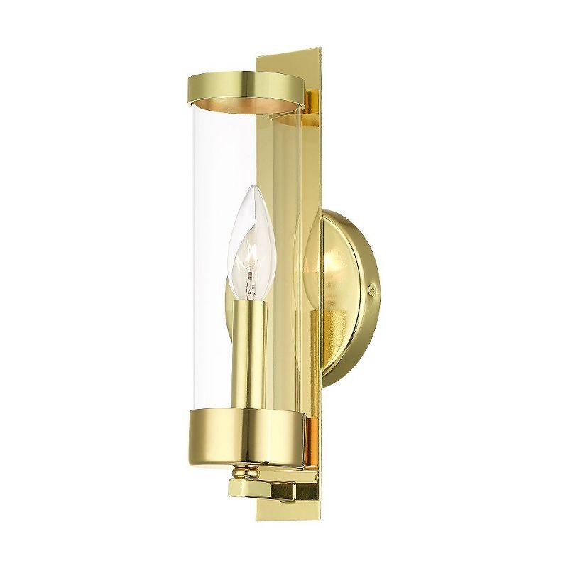 Bernd Steel Candle Wall Light