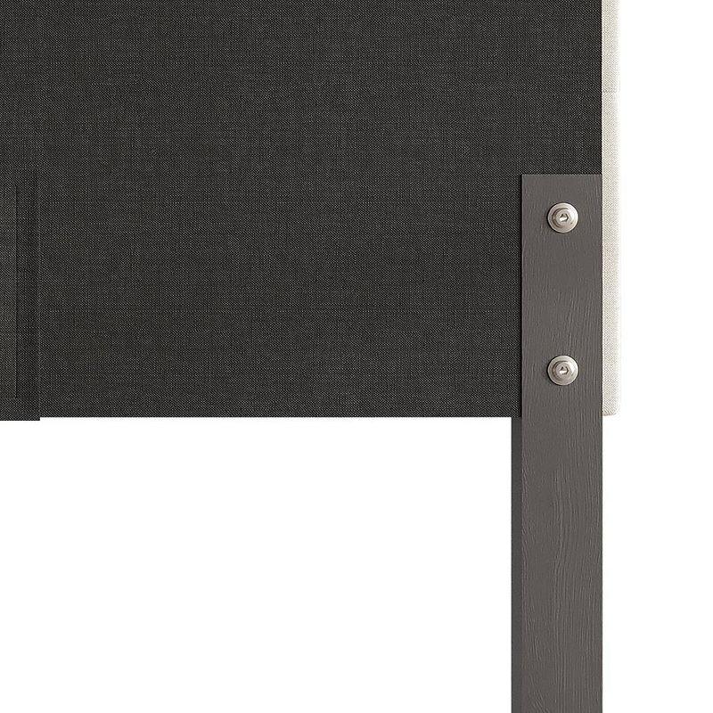 Home Design Full Ida Headboard Gray