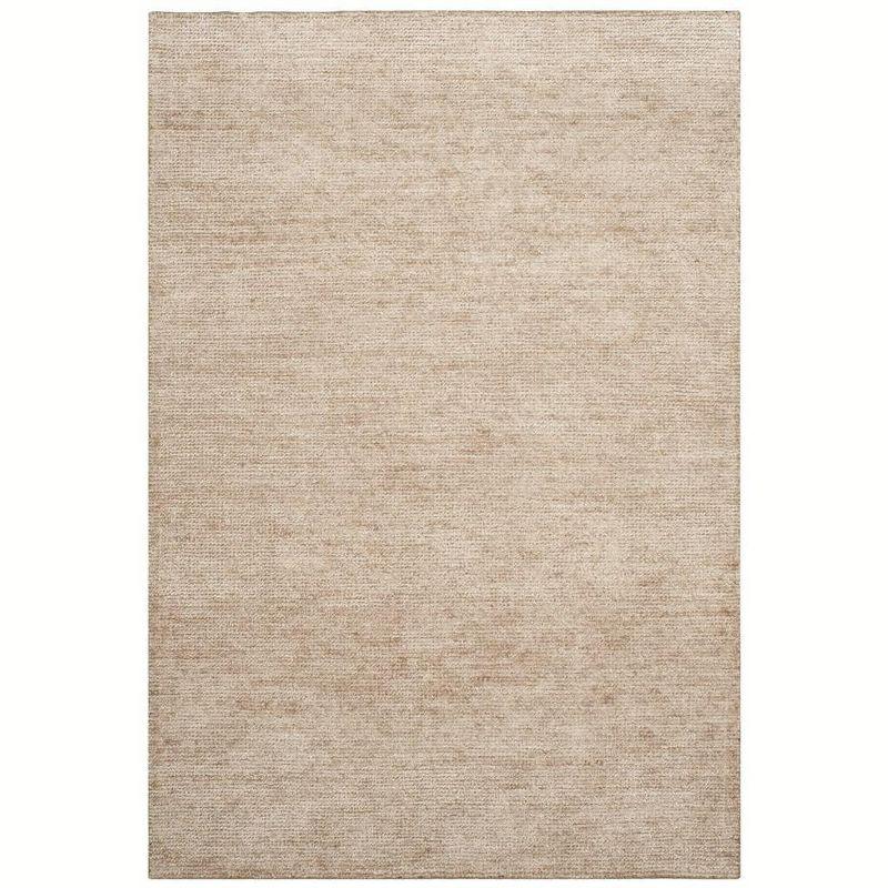McArthur Stone Wash Hand Knotted 80% Viscose And 20% Cotton Solid Color Rug