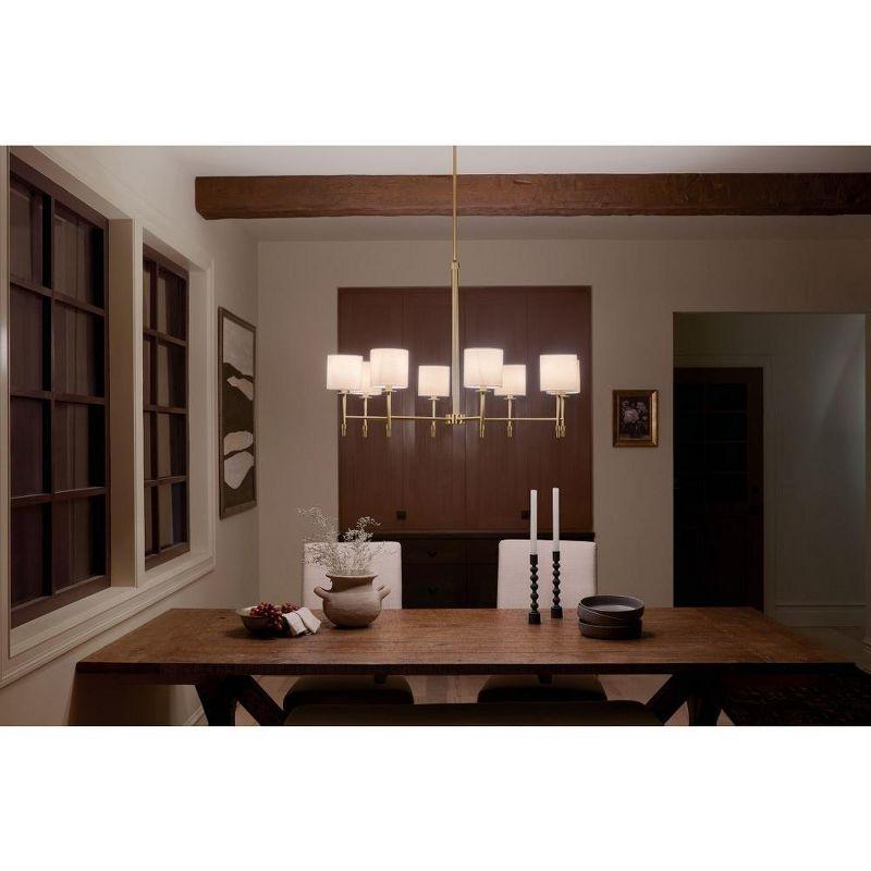 Kichler Lighting Ali 8 - Light Chandelier in  Brushed Natural Brass