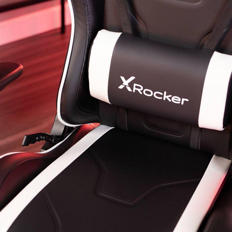 X Rocker Agility PC Chair Black and White