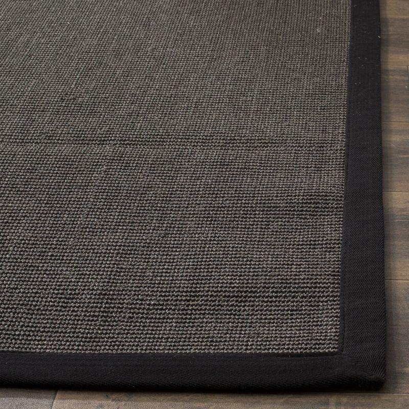 Natural Fiber NF441 Power Loomed Indoor Accent Rug - Charcoal/Charcoal - 3'x5' - Safavieh.