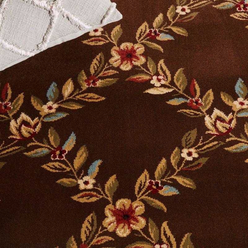 Lyndhurst LNH557 Power Loomed Accent Rug - Brown/Brown - 3'3"x5'3" - Safavieh.