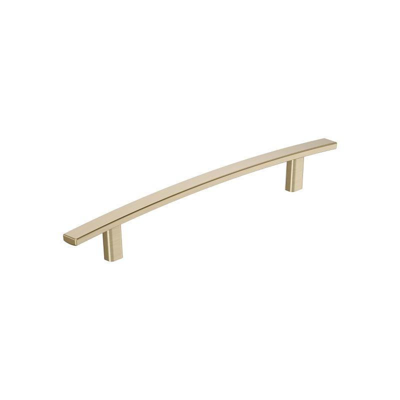 Golden Champagne 7-9/16 inch Chrome Cabinet Bar Pull