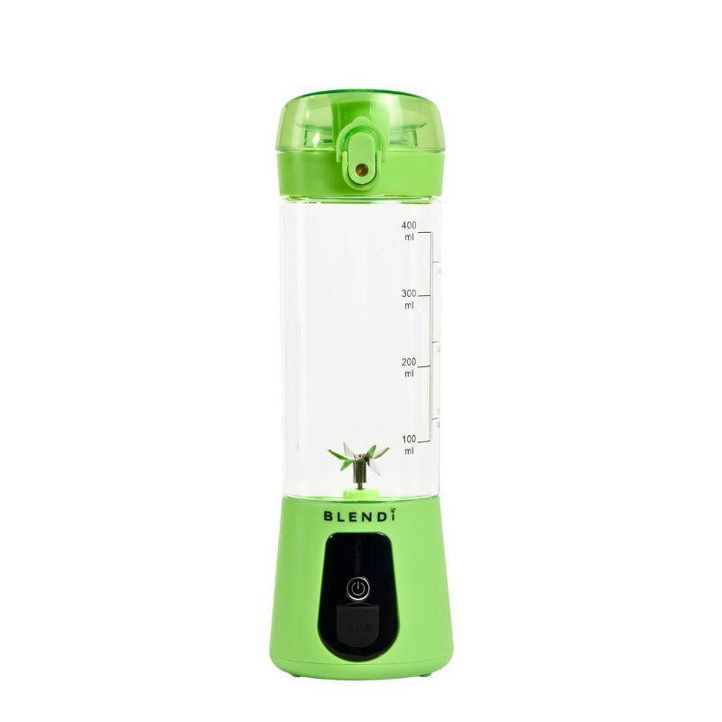 BLENDi Lite Blender Green: Personal Blender, 17oz Capacity, 70W, Stainless Steel & Plastic, Hand Wash, 1 Speed