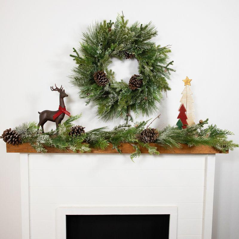 Faux Pine 28'' Wreath