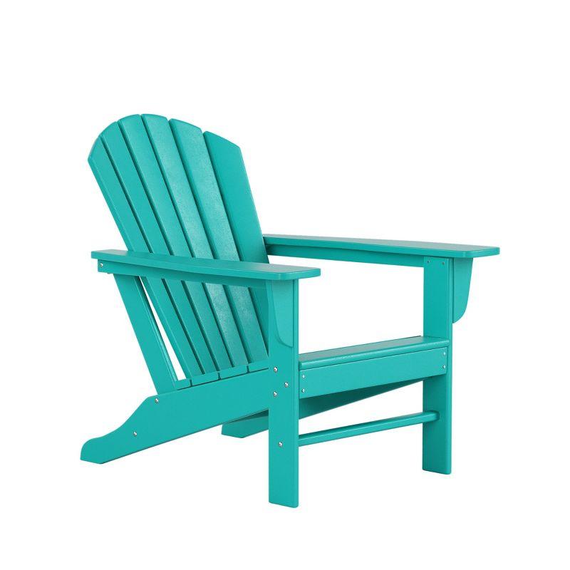 WestinTrends Dylan HDPE Outdoor Patio Adirondack Chair (Set of 4)