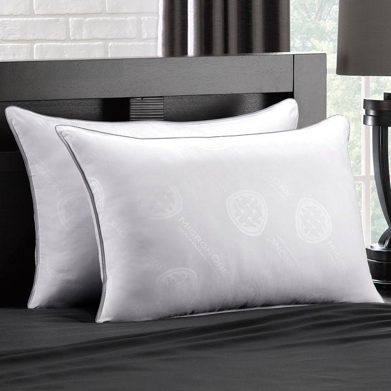 Ella Jayne Home MicronOne Allergen-Free Pillow, Medium Density (Set of 2)