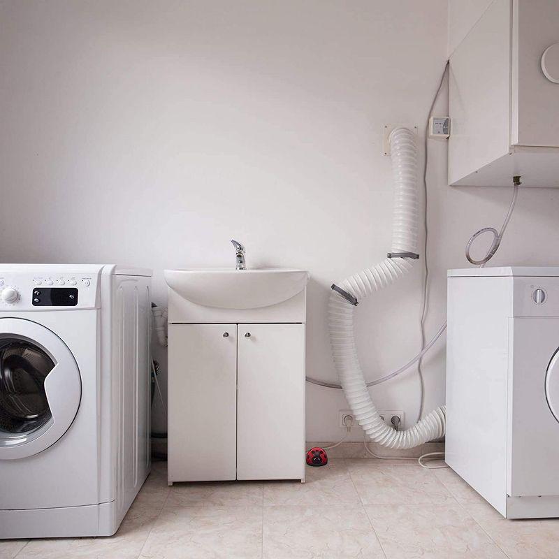 Water Alarm (3pack) - Leak Bug Electronic Leak Detector - Hypersensitive 1/32" Flood Detection - Continuously Beeps When Wet or Low Battery