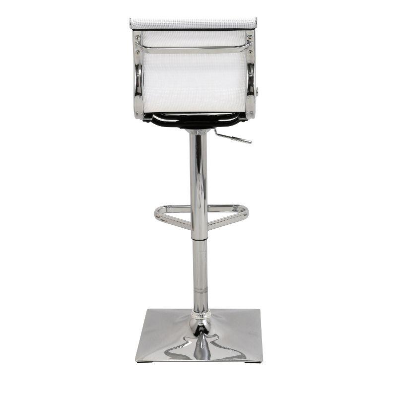 Mirage Contemporary Adjustable Barstool - LumiSource