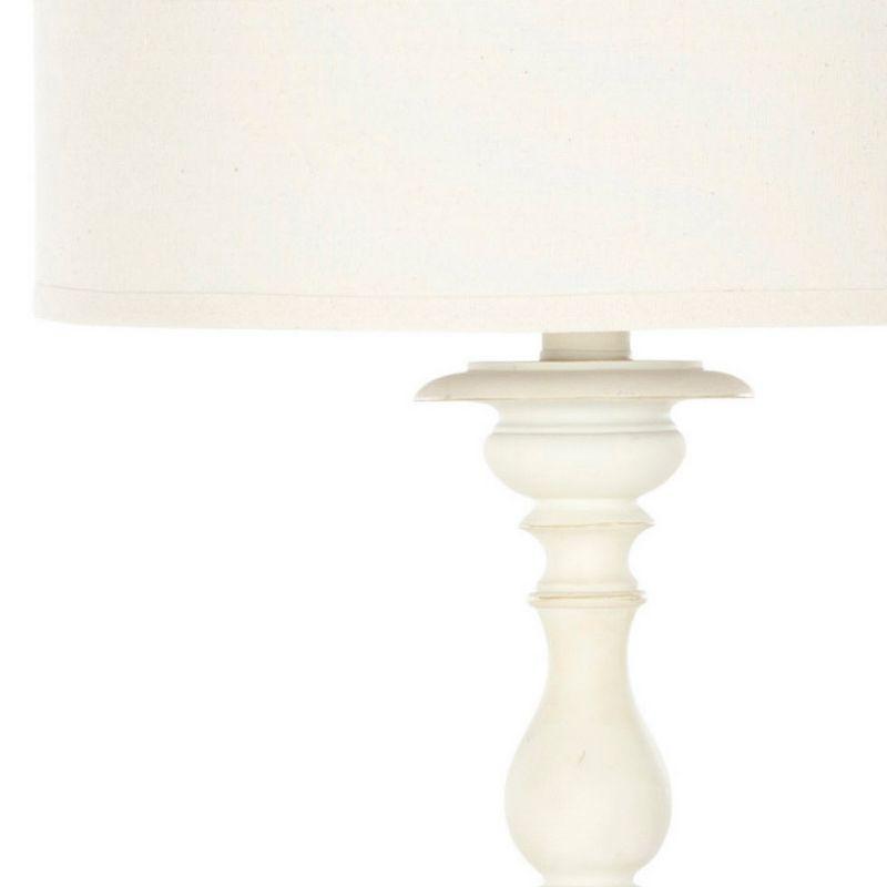 Mamie White Candlestick Lamp (Set of 2) - Cream - Safavieh