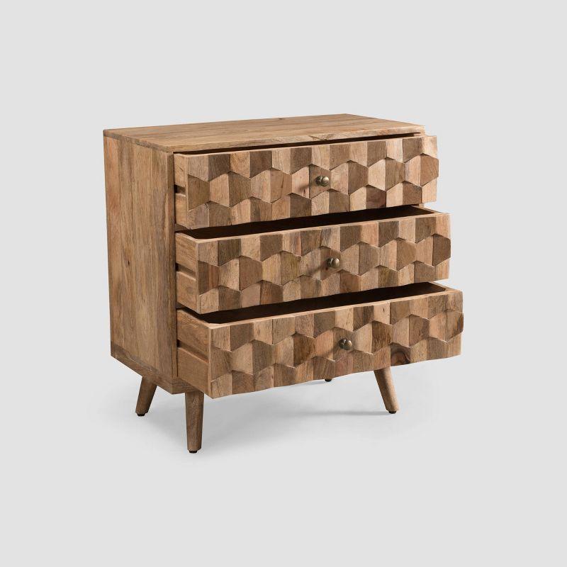 Millwood Pines 3 Drawer Dresser Chest