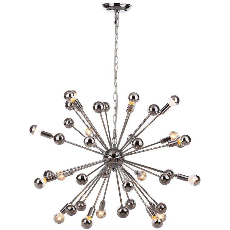 Starburst Sputnik 20 Light 31 Inch Dia Pendant - Chrome - Safavieh.