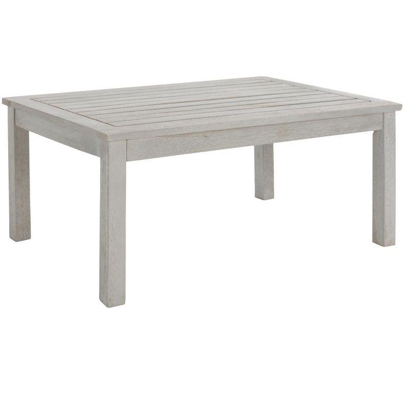 Dren 4 Piece Living Set - Indoor/Outdoor - PAT7067 - Grey/Beige - Safavieh