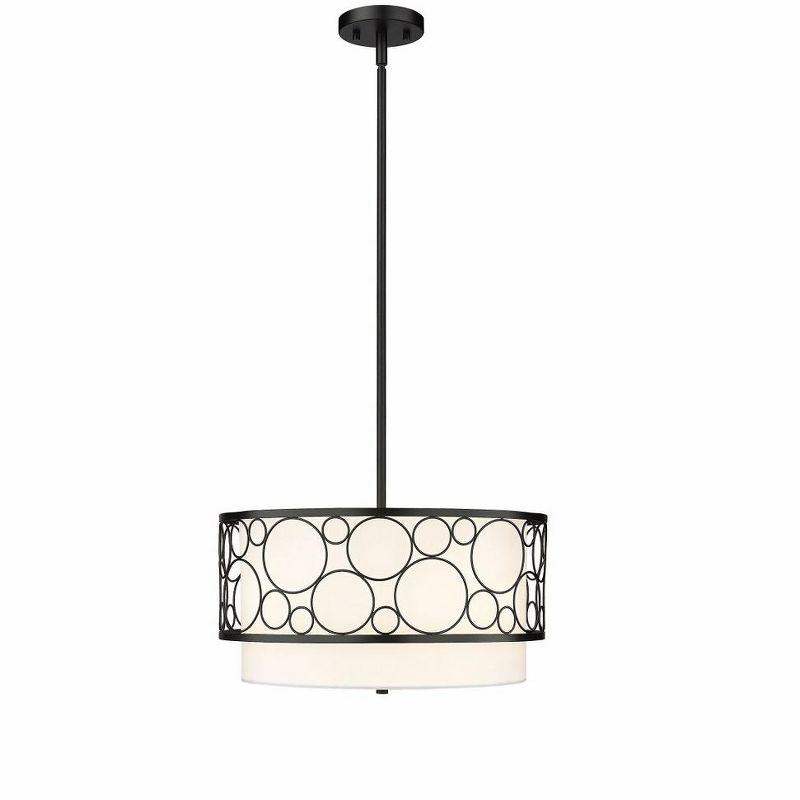Z-Lite Kendall 3 - Light Pendant in  Matte Black