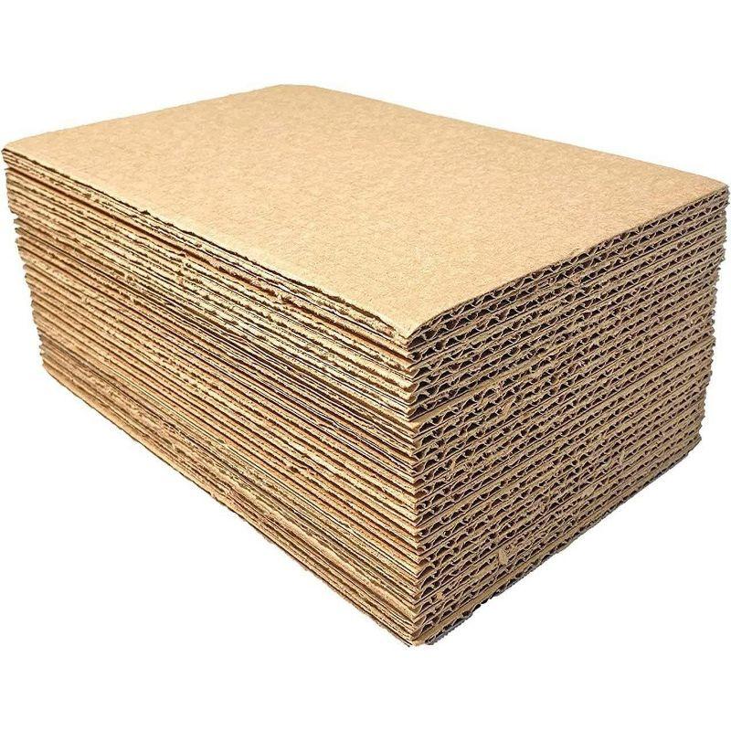 supplyhut 50 5x7 Cardboard Corrugated Pads Inserts Filler Sheet 5 x 7