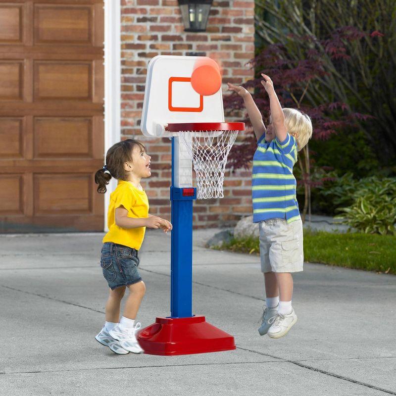 American Plastic Toys Jump N Slam Basketball Set