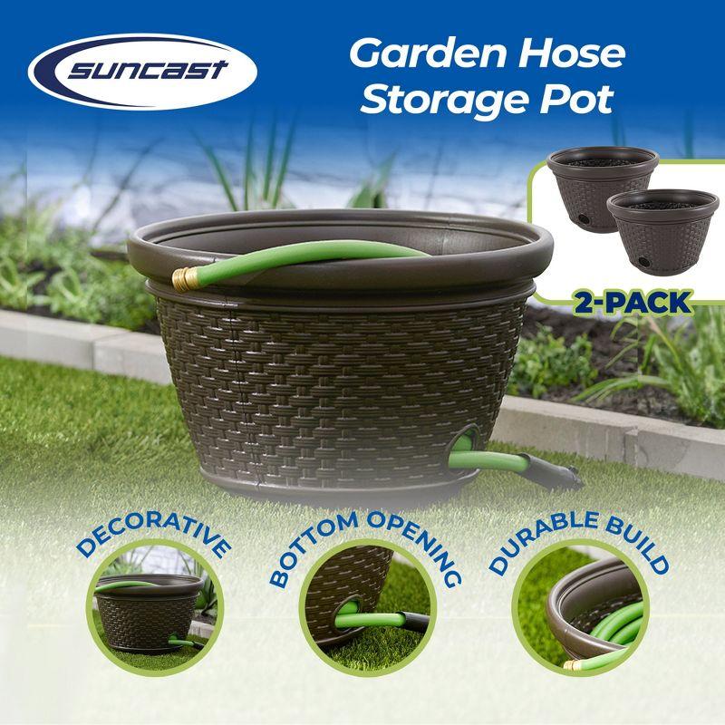 Plastic Hose Pot (Set of 2)