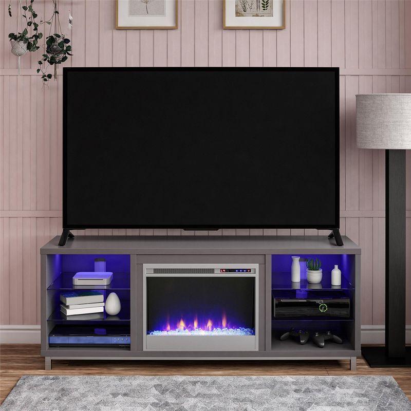 Lumina Fireplace TV Stand for TVs up to 70"