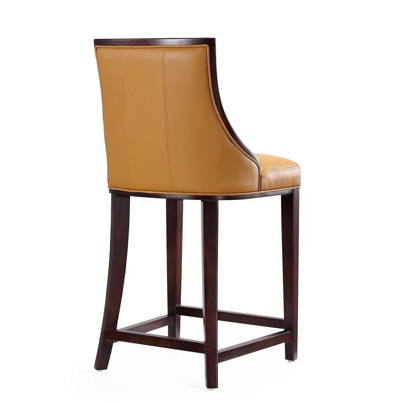 Fifth Ave Beech Wood Counter Height Barstool - Manhattan Comfort