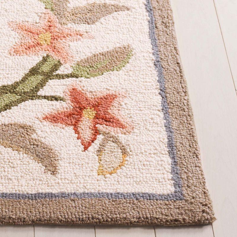 Chelsea HK248 Handmade Runner Rug - 2'6"x18' - Ivory - Safavieh
