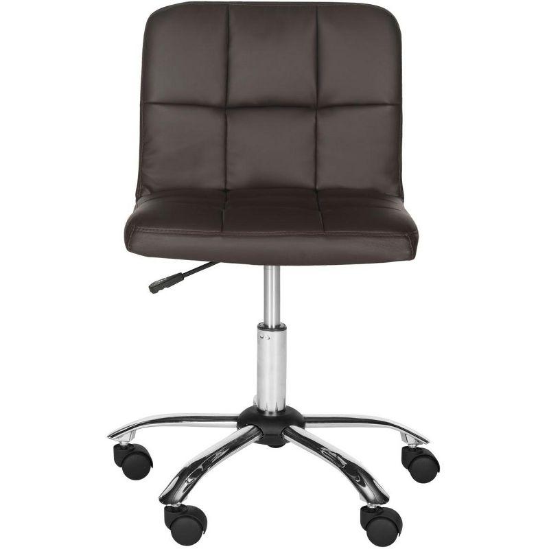 Brunner Desk Chair - Brown - Safavieh