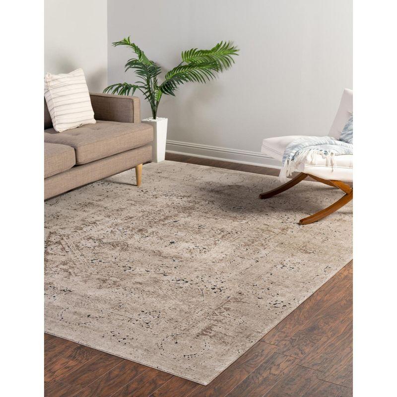 Unique Loom Chateau Quincy Abstract Indoor Woven Area Rug