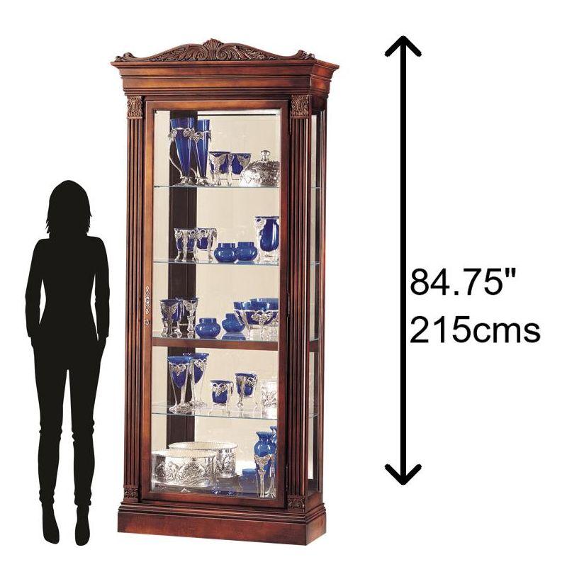 Howard Miller Embassy Curio Cabinet 680243 Embassy Cherry