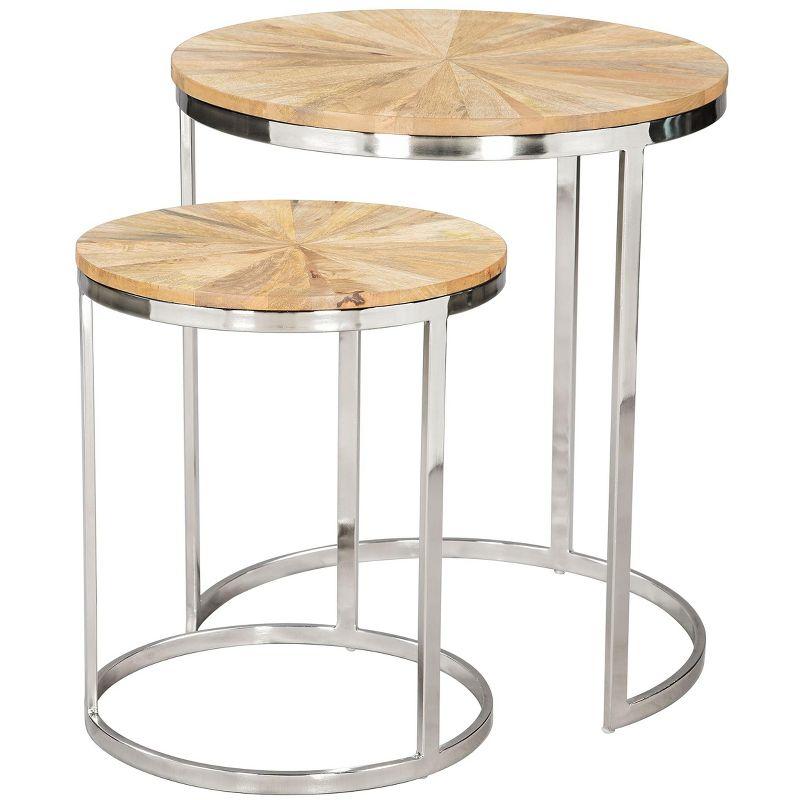 Zuo Hospitality Solid Wood Nesting Coffee Table
