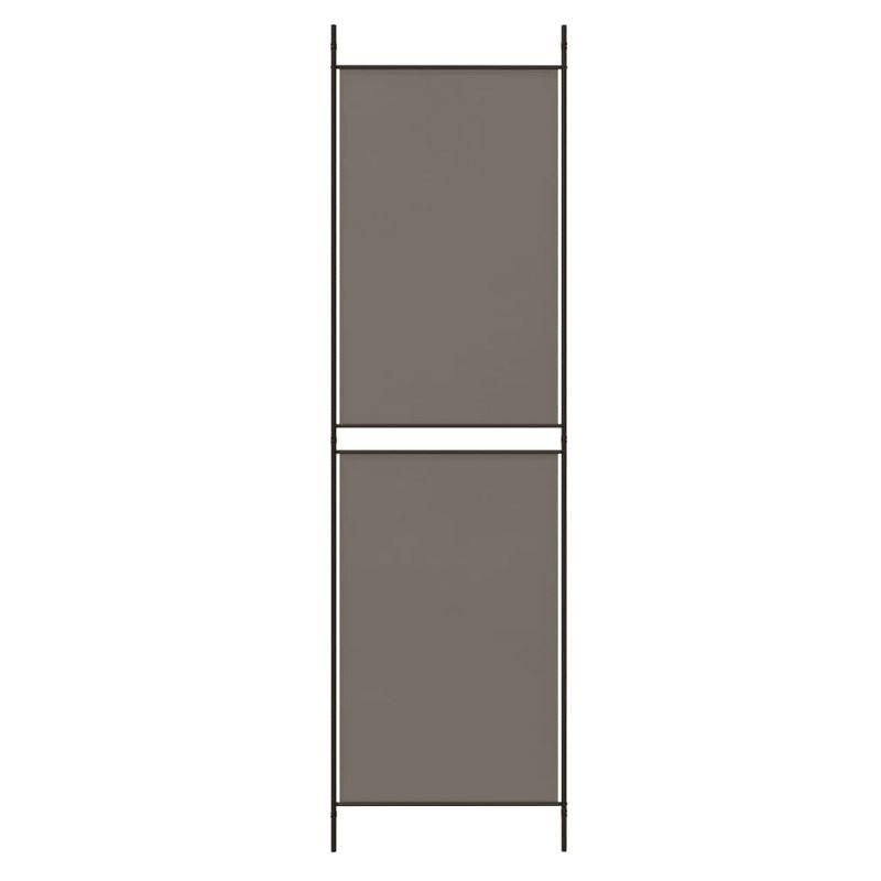 vidaXL 6-Panel Room Divider Anthracite 118.1